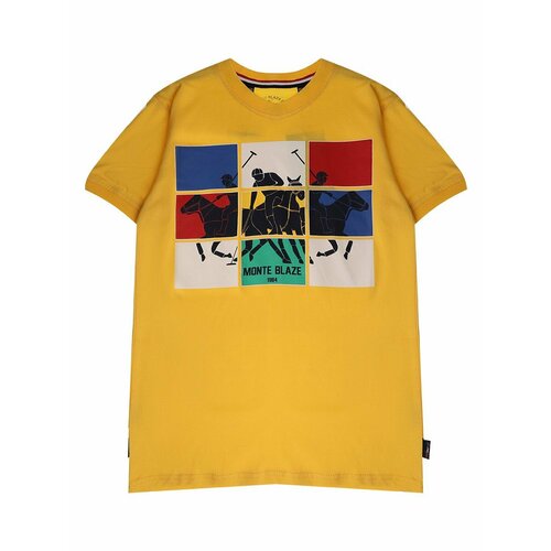 Футболка , размер 164, желтый