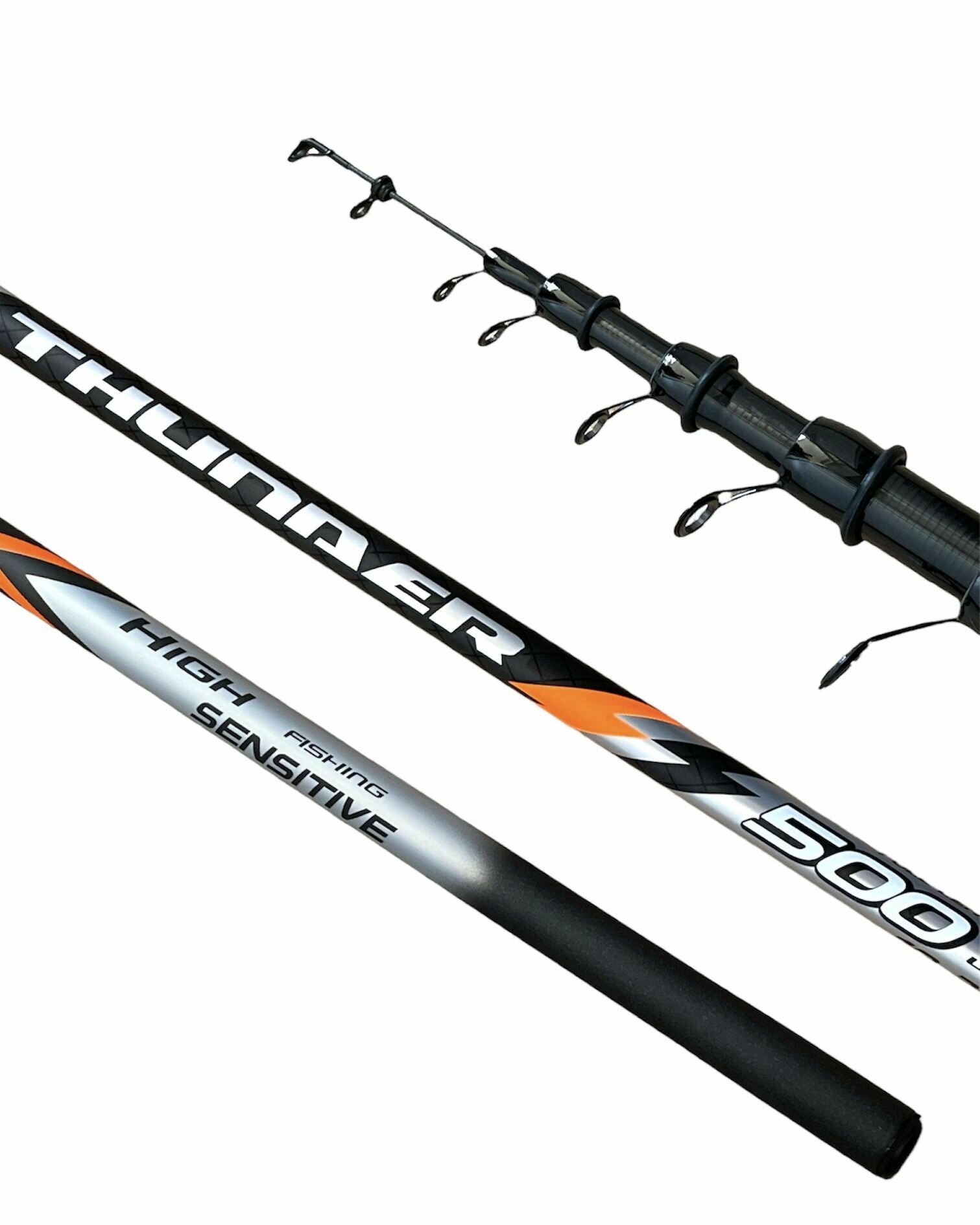 Удилище Dayo Thunder 500 см 10-30 гр доюй зандер удочка болонская с кольцами на поплавок, на леща, красноперку, плотву.