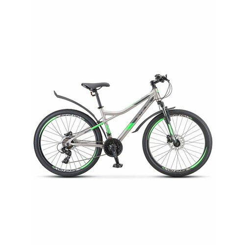 Велосипед Stels Navigator 610 D V010 серыйзелёный 26 LU093801 рама 14 2409800₽