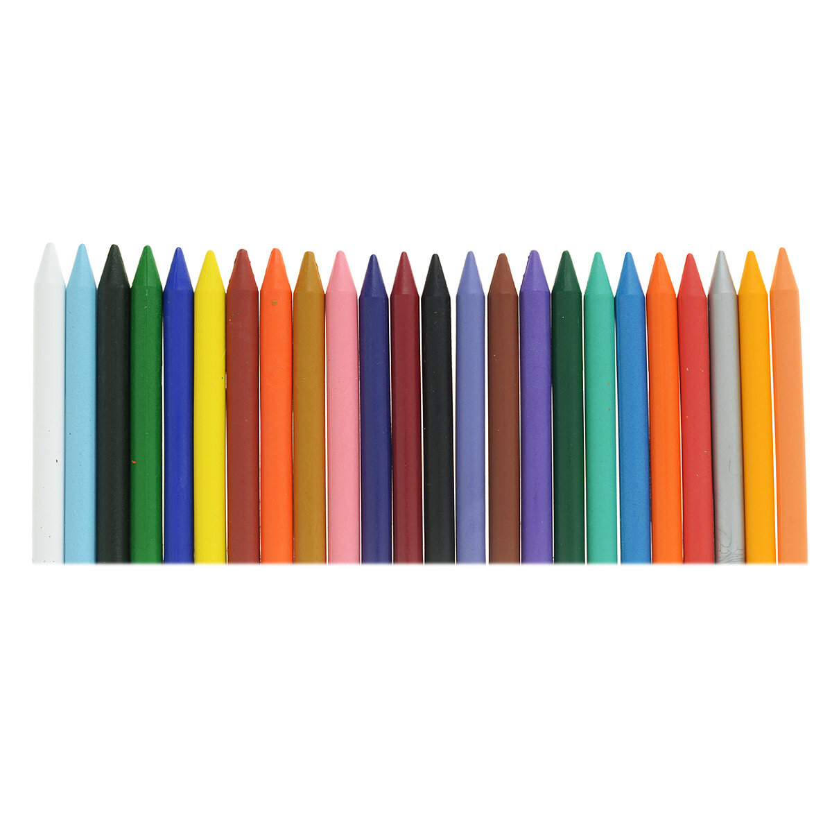 Восковые карандаши (мелки) Луч Классика 24цв. круглые, картонная упаковка, европодвес