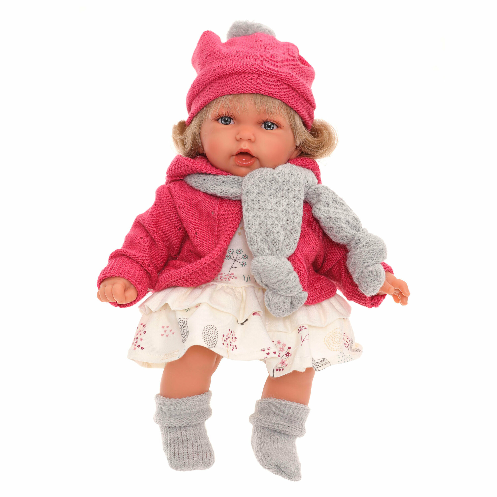 Кукла Солидад в коралловом озвученная, 27 см Munecas Antonio Juan