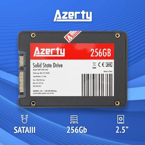 256 Гб Внутренний SSD диск Azerty Bory R500 256G 263000₽