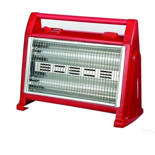 Обогреватель кварцевый Умница К-19Н красный с ручкой 800120016002000Вт 652500₽
