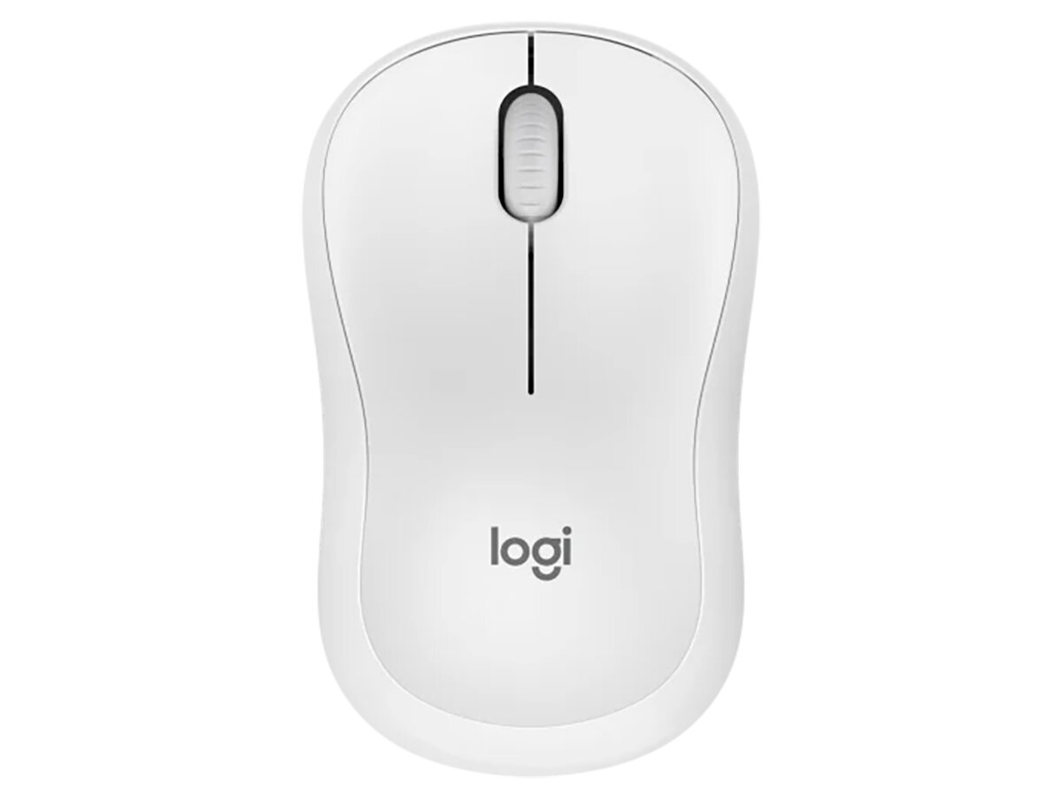 Беспроводная мышь Logitech M240 Silent 4000dpi, Bluetooth, 74 г, белый 910-007120