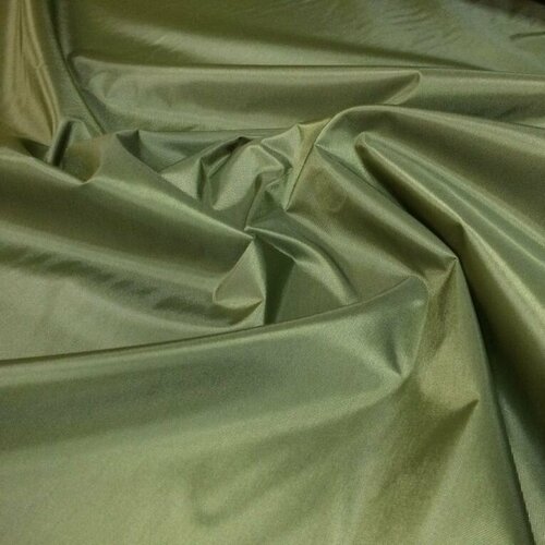 Ткань Оксфорд 210D хаки 90г/м2. ширина 1,5м. 2п. м ткань курточная с пропиткой цвет хаки цена за 2 метра погонных