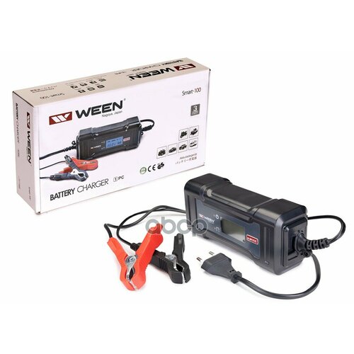 Зарядное Устройство Цифровое Smart-100 6 В12 В 15 А 42 А6-100 Ач Ween арт 1610100 5137₽