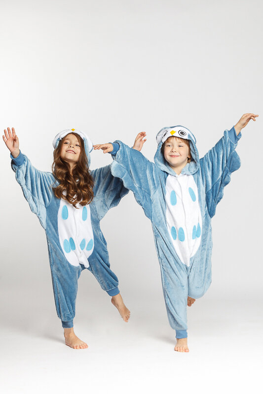 Пижама кигуруми детская Сова 85