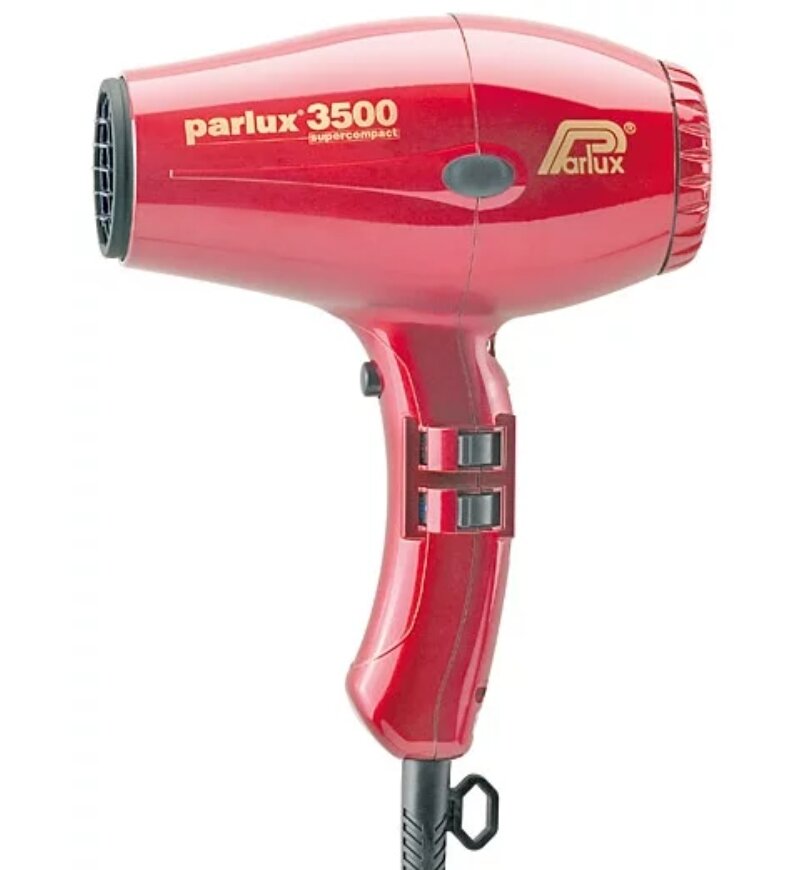 Фен Parlux 3500 SuperCompact, red