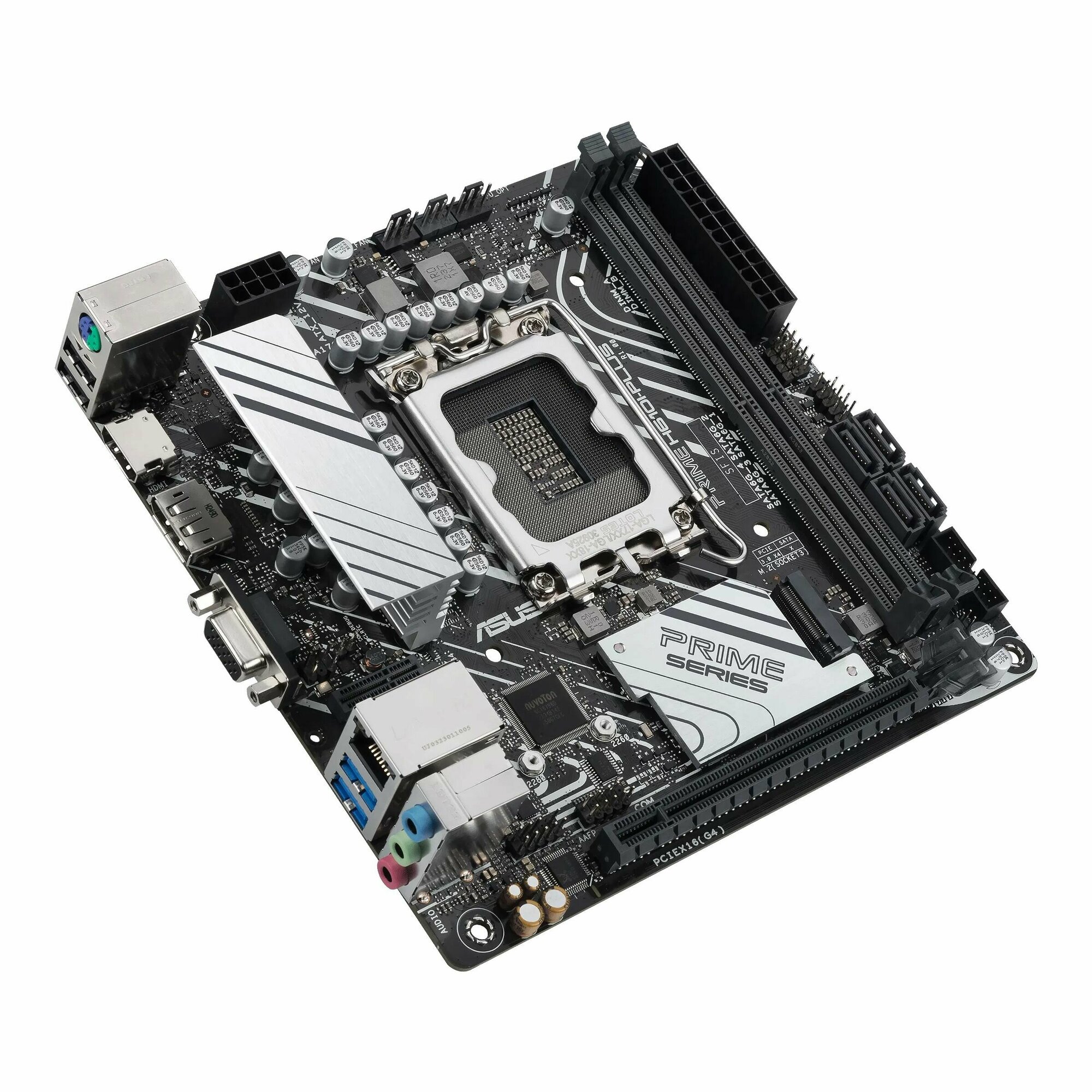 Материнская плата ASUS PRIME H610I-PLUS-CSM LGA1700 H610 USB32 GEN 1 Mini-ITX