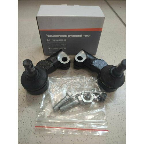 Наконечник рулевой 2 шт на ВАЗ 2110 - 2112 Лада Приора Лада Гранта Лада Калина с 2011 года комплект левый правый наконечник 1490₽