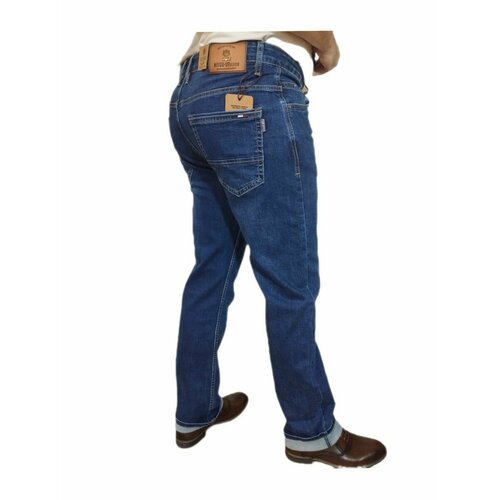 Джинсы MOCK-UP, размер 34, синий