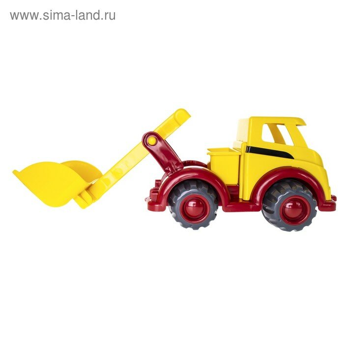 Строительная машина Vikingtoys Mighty с ковшом, 31см - фото №7