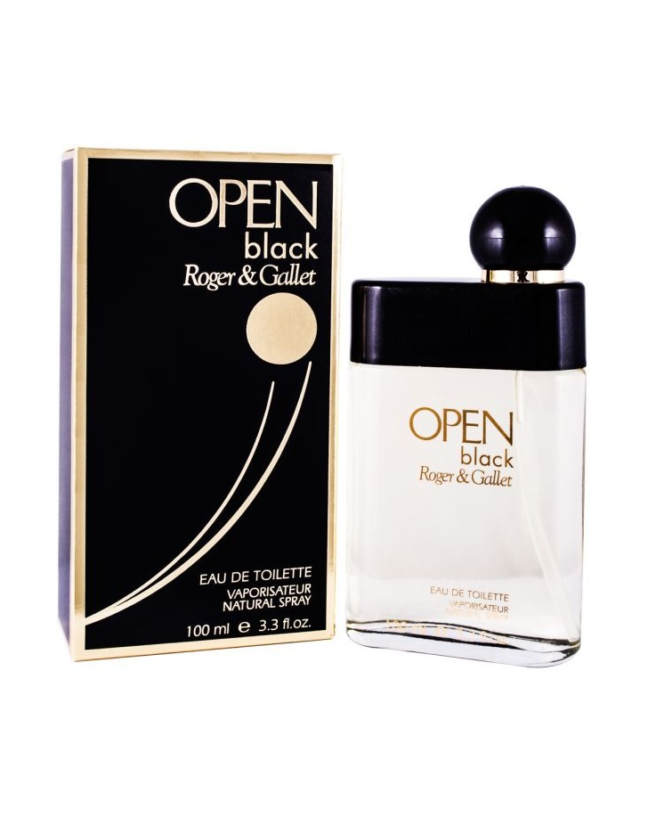 Roger & Gallet men Open - Black Туалетная вода 100 мл.