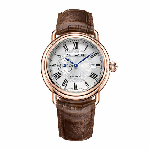 фото Наручные часы aerowatch swiss made 76983 ro01, золотой