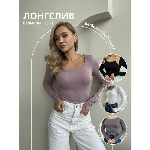 фото Лонгслив размер xs, розовый tailbi