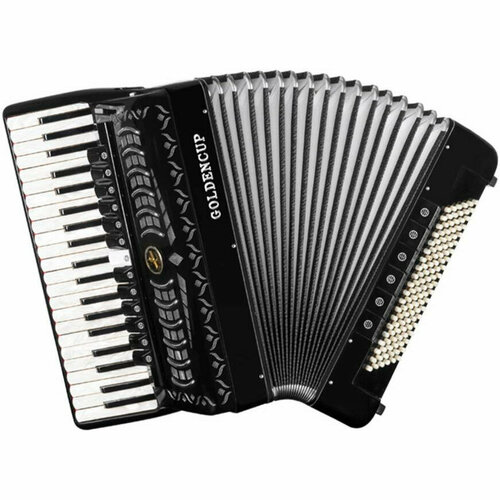 GOLDEN CUP JP2012A аккордеон, 41 клавиша, 4 голоса, 13 регистров, 120 басов, 5 голосов, 6 регистро