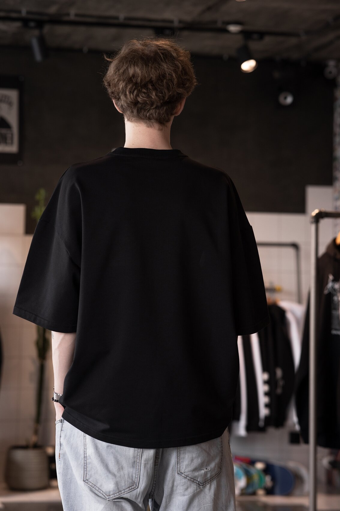 Футболка БОРДШОП#1, размер L, черный — фото 1