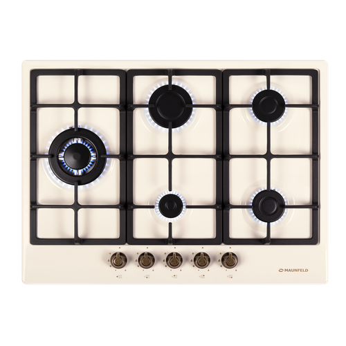 Газовая варочная панель MAUNFELD EGHE7533CBG1RG бежевый 3149000₽