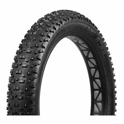 Покрышка зимняя шипованная VEE TIRE SNOW SHOE XL, 26x4.80", 120 TPI, SILICA COMPOUND, PSI 8 - 20, кевлар, 240 шипов для фэтбайка fatbike