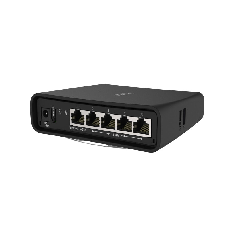 Маршрутизатор Wi-fi MikroTik hAP ac2 RBD52G-5HacD2HnD-TC, AC1200, USB, PoE