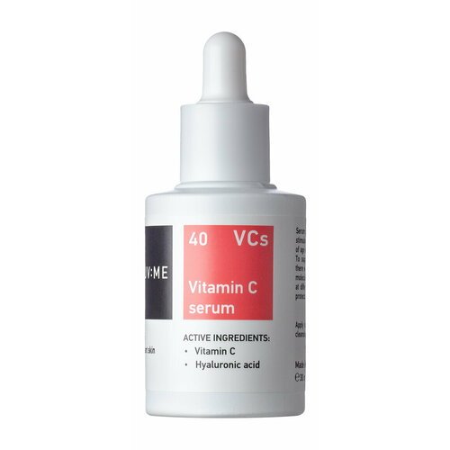 Сыворотка с витамином С улучшающая цвет лица PRUV ME Vcs 40 Vitamin C Serum