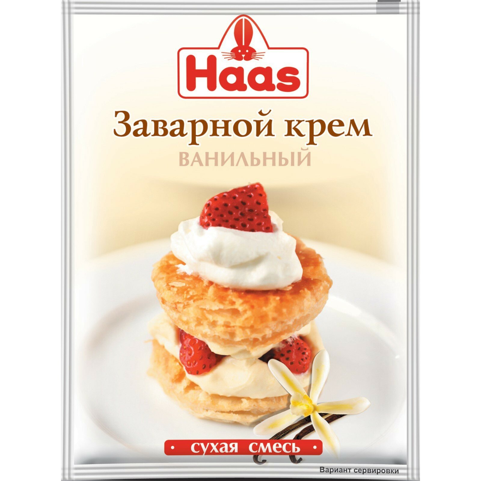 фото Крем заварной ванильный, 100 г