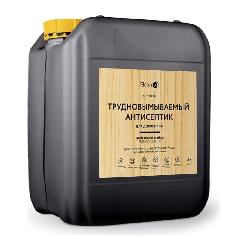 фото Трудновымываемый антисептик Elcon 5л