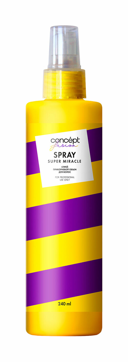 Спрей для прикорневого объема волос Concept Fusion Spray Super Miracle