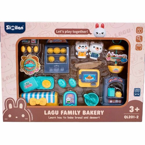 Сюжетно-ролевые игрушки Игров. набор QL201-2 Пекарня с питомцами
