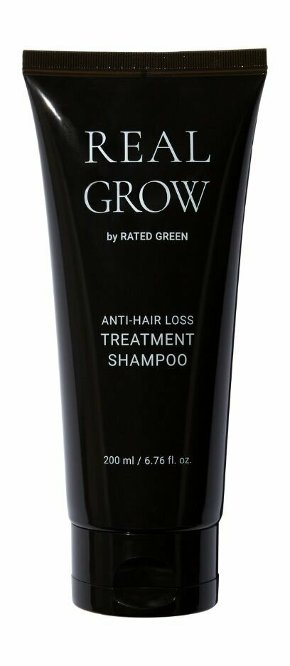 Шампунь для объема волос против выпадения с соком розмарина Rated Green Real Grow Anti hair loss Extra Volume Shampoo