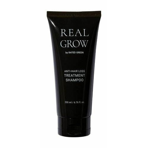 Шампунь для объема волос против выпадения с соком розмарина Rated Green Real Grow Anti hair loss Extra Volume Shampoo