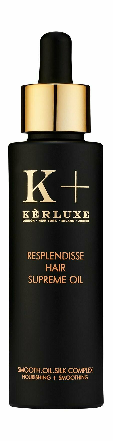 Масло для укладки кудрявых и непослушных волос с протеинами шелка Kerluxe Resplendisse Hair Supreme Oil
