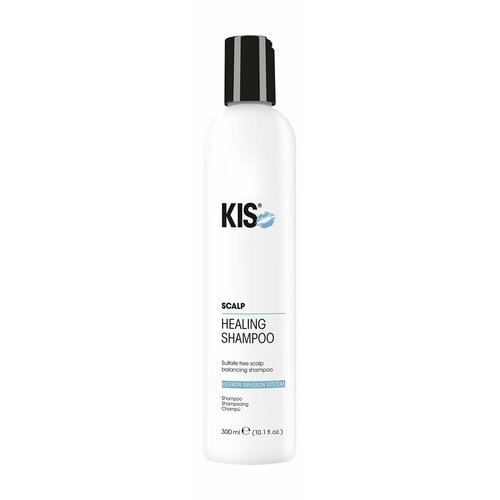 Кератиновый шампунь для чувствительной кожи головы и сухих волос Kis Scalp Healing Shampoo kis scalp healing revitalizer