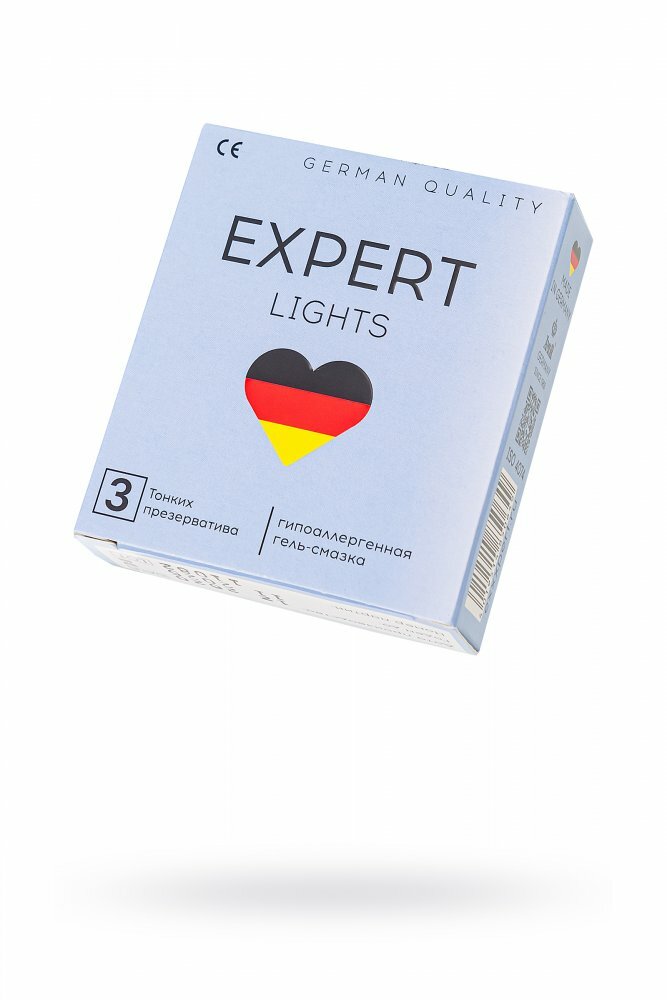 Презервативы Expert Lights тонкие №3