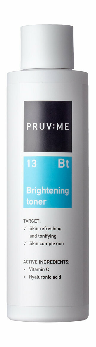 Тоник с витамином С улучшающий цвет лица PRUV ME Bt 13 Brightening Toner