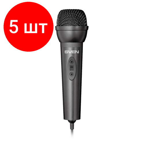 Комплект 5 штук Микрофон SVEN Микрофон MK-500 632800₽
