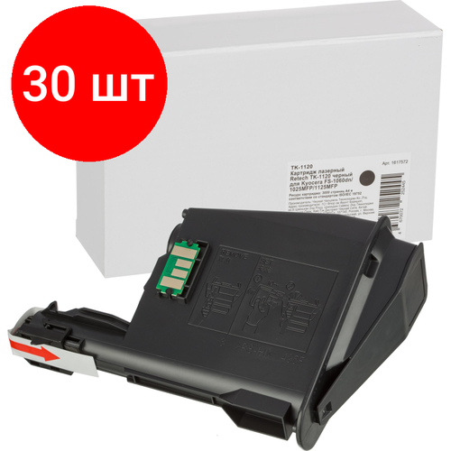 Комплект 30 штук, Картридж лазерный Retech TK-1120 чер. для KyoceraFS-1060DN/1025MFP