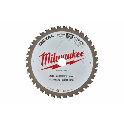 Диск пильный по металлу (174x20x1.6 мм; 60 зубов) для циркулярной пилы Milwaukee 48404225 подарок на день рождения мужчине, любимому, папе, дедушке, парню