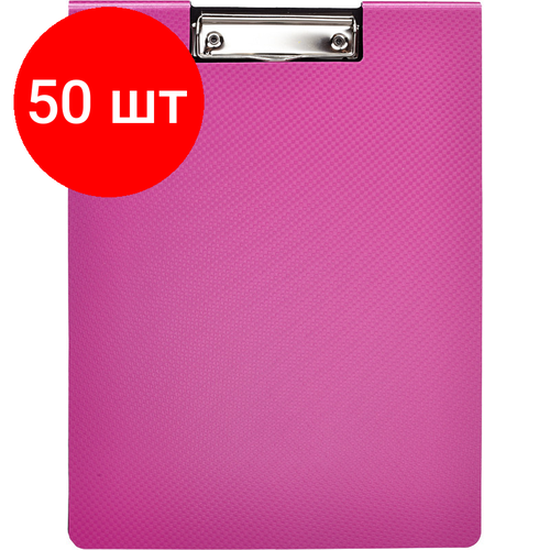 Комплект 50 штук, Папка-планшет Attache Selection полифом лиловый