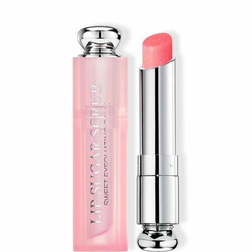 Бальзам-эксфолиант для губ 001 - Универсальный розовый Dior Lip Sugar Scrub