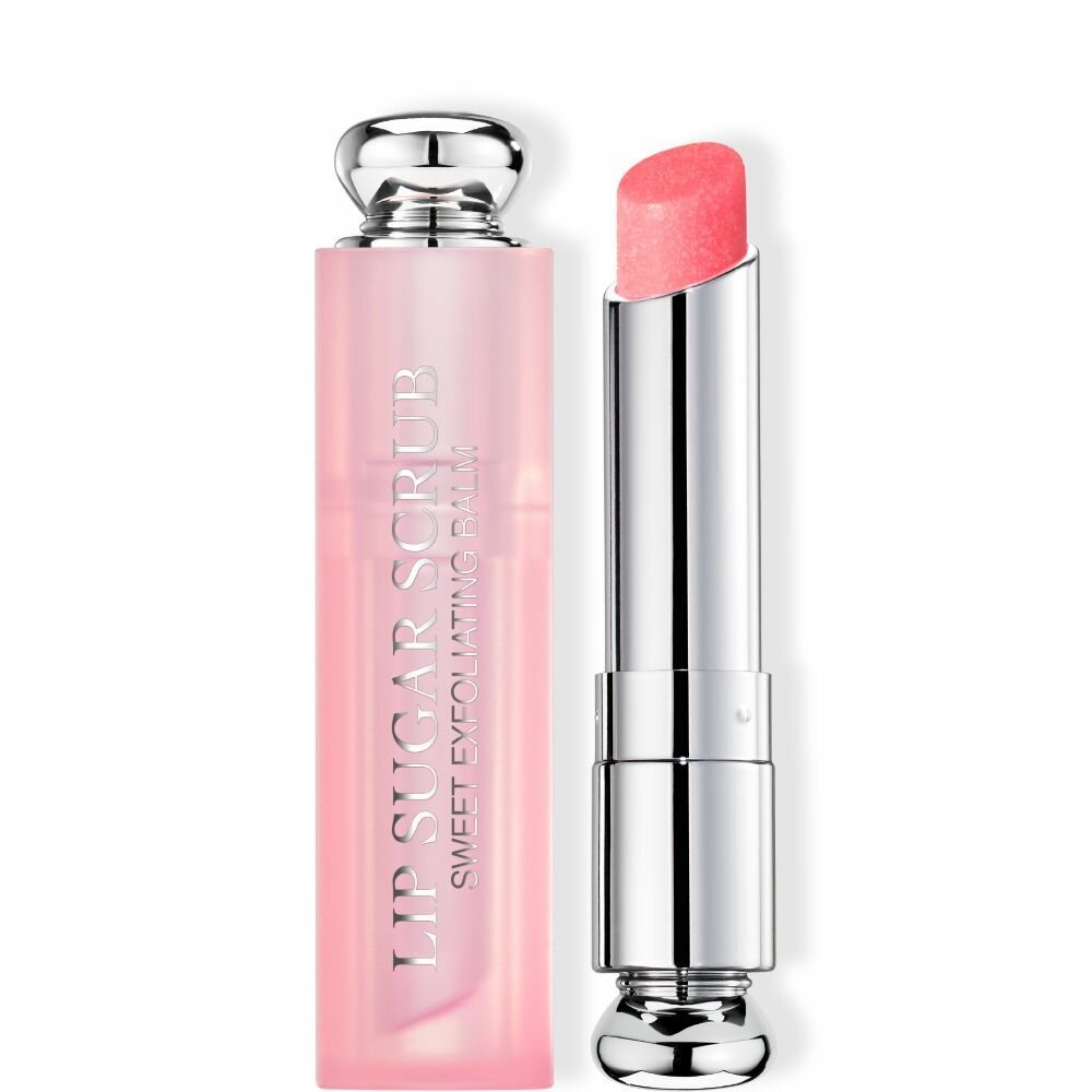 Бальзам-эксфолиант для губ 001 - Универсальный розовый Dior Lip Sugar Scrub