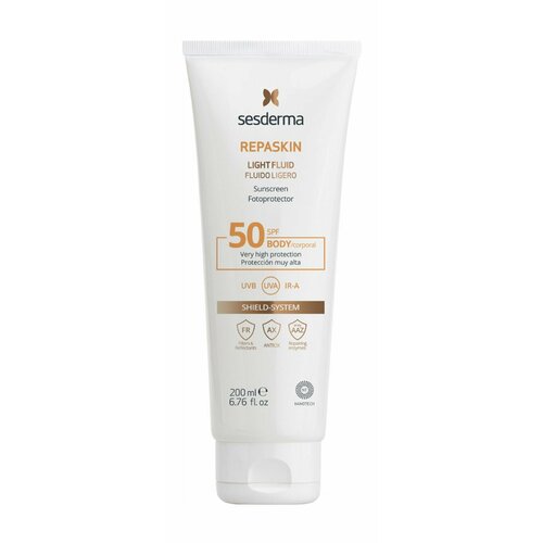 Sesderma Repaskin Легкий флюид для тела солнцезащитный крем SPF 50