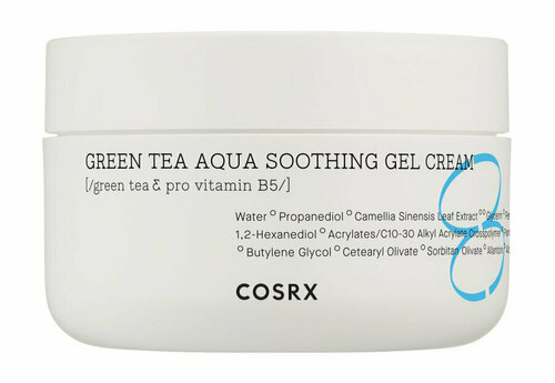 Успокаивающий гель-крем с зелёным чаем Cosrx Hydrium Green Tea Aqua Soothing Gel Cream