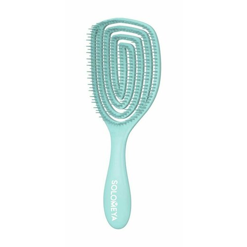 Расческа для сухих и влажных волос с ароматом жасмина Solomeya Wet Detangler Brush Oval Jasmine