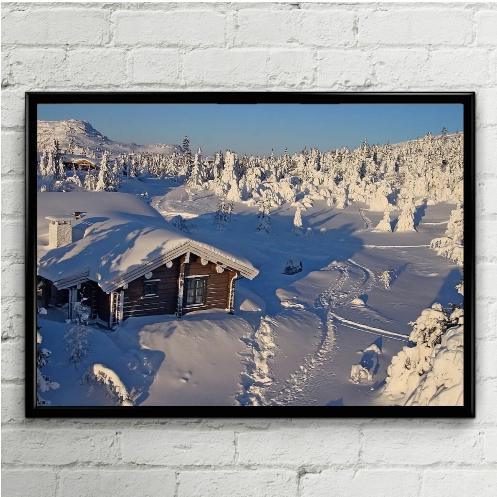 Плакат "Просторы мира 22" Cool Eshe из коллекции "Природа", плакат А3