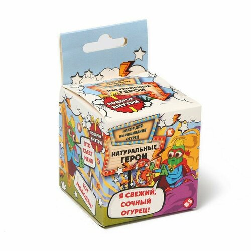 Набор для выращивания Натуральные Герои огурец 374₽