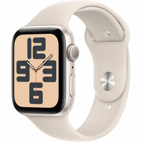 Смарт-часы Apple Watch SE 2023 A2723 44мм OLED корп. сияющ. зв(MRE53LL/A)