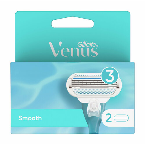 Набор из двух сменных кассет к бритве Gillette Venus 3 Smooth набор из двух сменных кассет к бритве gillette skinguard sensitive 2