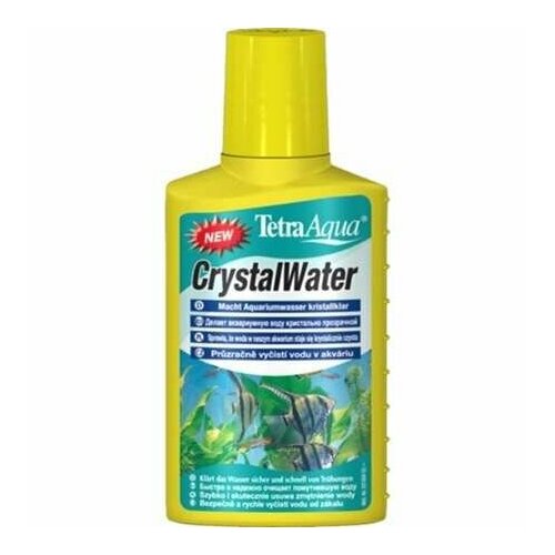 TETRA Crystal Water средство для очистки воды от всех видов мути 100мл. tetra средство tetra pond crystal water для очистки прудовой воды от мути 3 л