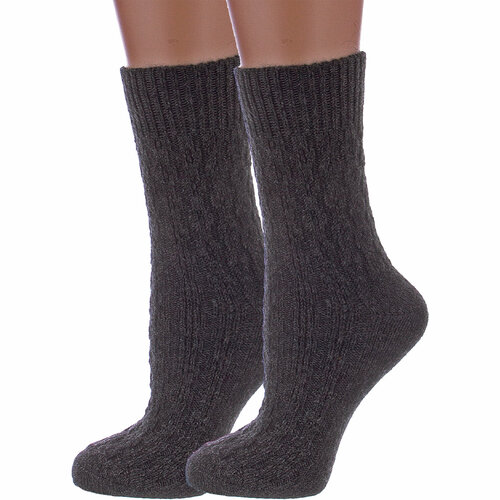 Носки RuSocks, 2 пары, размер 23-25, серый